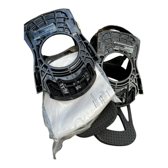 Burton Freestyle Mens Black Snowboard Bindings Sz M (8-11) Support 3 #252184001M - Picture 6 of 16